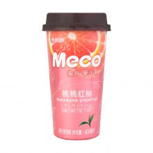 香飘飘 蜜谷果汁茶（桃桃红柚味）400ml
